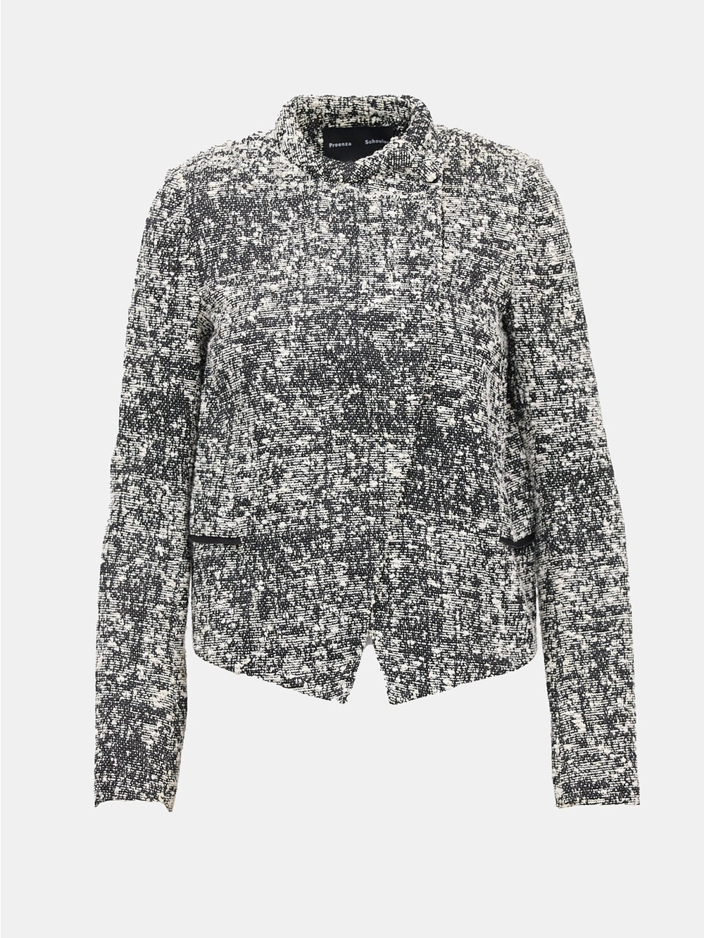 Proenza Schouler Black and White Tweed Jacket